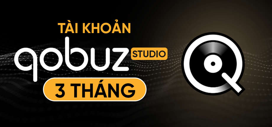 Tài Khoản Qobuz Studio (3 tháng)